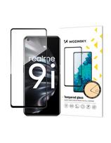 Wozinsky Super patvarūs klijai viso ekrano grūdintas stiklas su rėmeliu patogiu dėklu Oppo A76 / Oppo A36 / Realme 9i ju...