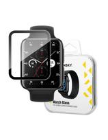 Wozinsky Watch Glass hibridinis stiklas, skirtas Oppo Watch 2 42 mm juodas