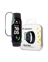 Wozinsky Watch Glass hibridinis stiklas, skirtas Xiaomi Mi Band 6 juodas