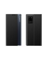Naujas Sleep Case dangtelis su atvartu ir stovo funkcija, skirta Samsung Galaxy M53 5G black