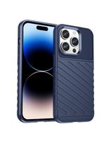 Thunder Case iPhone 14 Pro Max dėklas, šarvuotas dangtelis, mėlynas