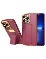 Naujas Kickstand Case dėklas, skirtas Samsung Galaxy A13 su raudonu stovu