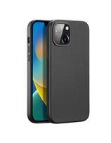 „Dux Ducis Grit“ odinis dėklas, skirtas „iPhone 14 Plus“ elegantiškas dirbtinės odos dangtelis (suderinamas su „MagSafe“...