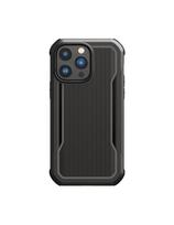 Raptic X-Doria Fort Case iPhone 14 Pro Max dėklas su MagSafe šarvuotu dangteliu juodu