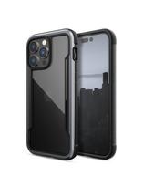 Raptic X-Doria Shield Dėklas, skirtas iPhone 14 Pro Max, šarvuotas dangtelis, juodas