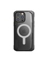 Raptic X-Doria Secure Case iPhone 14 Pro dėklas su MagSafe šarvuotu dangteliu juodu
