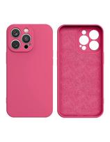 Silikono dėklas iPhone 14 Plus, silikoninis dangtelis, fuksija
