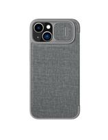 „Nillkin Qin Cloth Pro“ dėklas, skirtas „iPhone 14 Plus“ fotoaparato dangtelio dėklo dėklo dangtelio atverčiamas dėklas,...