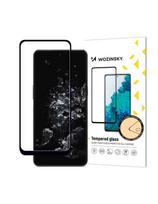 Wozinsky Full Glue grūdintas stiklas OnePlus 10T / OnePlus Ace Pro 9H viso ekrano grūdintas stiklas su juodu rėmeliu