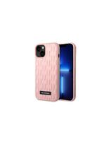 Karl Lagerfeld 3D Monogram dėklas iPhone 14 Plus - rožinis