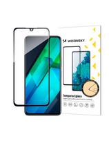 Wozinsky Full Glue grūdintas stiklas, skirtas Infinix Note 12 G96 viso ekrano juodu rėmeliu (tinka dėklui)