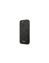 Karl Lagerfeld Monogram Plaque dėklas iPhone 13 mini - juodas