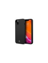 Mercedes Silicone Line dėklas iPhone 14 Plus - juodas