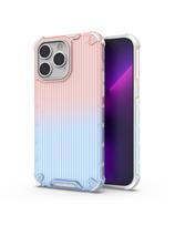 Ombre Protect Case dėklas, skirtas iPhone 13 Pro, rožinė ir mėlyna
