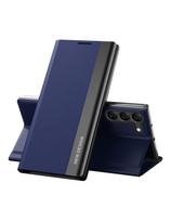 Sleep Case Pro dėklas, skirtas Samsung Galaxy S23+ su atverčiamu stovu, mėlynas