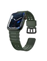 Dirželis Triple Protection Apple Watch SE dirželis, 9, 8, 7, 6, 5, 4, 3, 2, 1 (41, 40, 38 mm) apyrankė žalia spalva