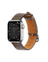 Dirželis Odinis odinis dirželis Apple Watch SE, 9, 8, 7, 6, 5, 4, 3, 2, 1 (41, 40, 38 mm) apyrankė tamsiai ruda