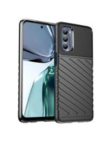 Thunder Case dėklas Motorola Moto G62 5G silikoniniu šarvuotu dangteliu juodas