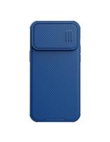 Nillkin CamShield S Case iPhone 14 Pro Max Armored Cover Camera Protector Blue