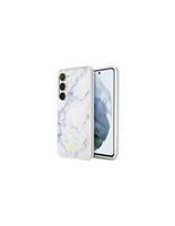 Guess Marble Collection dėklas, skirtas Samsung Galaxy S23 - baltas