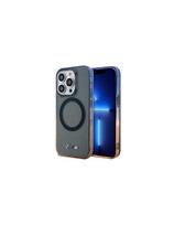 BMW Gradient Bumper MagSafe dėklas iPhone 14 Pro Max - pilkas