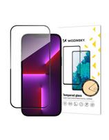 Viso ekrano grūdintas stiklas su rėmeliu „Wozinsky Full Glue iPhone 15 Pro Max“ - juodas