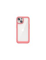 Outer Space sustiprintas dėklas su lanksčiu rėmeliu iPhone 15 - raudonas