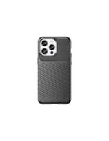 Šarvuotas iPhone 15 Pro Max Thunder dėklas – juodas