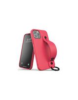Adidas OR Hand Strap Case iPhone 12 / iPhone 12 Pro - rožinė