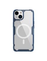 Nillkin Nature Pro šarvuotas dėklas su MagSafe, skirtas iPhone 15 Plus - mėlynas