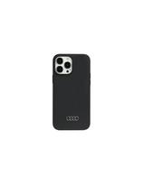 Audi silikoninis dėklas iPhone 13 Pro Max - juodas