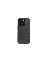 Audi sintetinės odos dėklas iPhone 14 Pro - juodas
