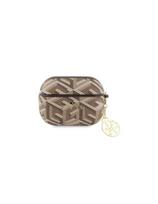 Guess GCube Charm dėklas, skirtas AirPods Pro – rudas