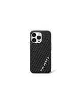 Karl Lagerfeld 3D Rubber Multi Logo dėklas, skirtas iPhone 11 / Xr - juodas