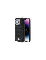 BMW Leather Seats Pattern dėklas, skirtas iPhone 15 Pro Max - juodas