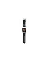 Karl Lagerfeld 3D guminis Karl galvos dirželis Apple Watch 42/44/45/49mm - juodas