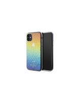 Guess IML Faceted Mirror Disco Iridescent dėklas, skirtas iPhone 11 / Xr - daugiaspalvis