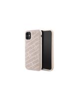 Karl Lagerfeld Quilted K Pattern dėklas, skirtas iPhone 11 / Xr - rožinis
