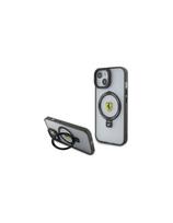 Ferrari Ring Stand 2023 Collection MagSafe dėklas, skirtas iPhone 15 Plus / 14 Plus – skaidrus