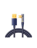 Joyroom S-UL012A6 USB-A kampinis kabelis – Ligtning 2,4A 1,2m – mėlynas