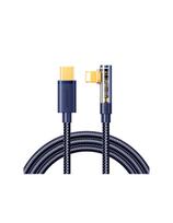 Joyroom S-CL020A6 Lightning kabelis kampuotas - USB-C greitas įkrovimas ir perdavimas 20W 1,2 m - mėlynas