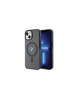 BMW IML Signature MagSafe dėklas, skirtas iPhone 15 Plus / 14 Plus - juodas