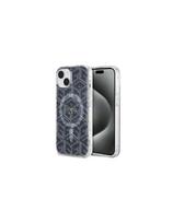 Guess IML GCube MagSafe dėklas, skirtas iPhone 15 Plus / 14 Plus - juodas