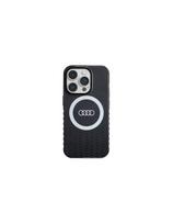 Audi IML Big Logo MagSafe dėklas iPhone 14 Pro - juodas