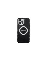 Audi IML Big Logo MagSafe dėklas iPhone 14 Pro Max - juodas