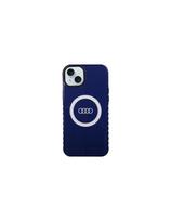 Audi IML Big Logo MagSafe dėklas iPhone 15 Plus / 14 Plus - mėlynas