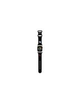 Hello Kitty silikoninis Kitty galvos dirželis Apple Watch 42/44/45/49mm - juodas