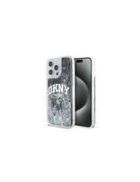 DKNY Liquid Glitter Big Logo dėklas, skirtas iPhone 14 Pro Max - juodas