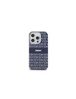 DKNY IML Mono & Stripe MagSafe dėklas, skirtas iPhone 15 / 14 / 13 - mėlynas