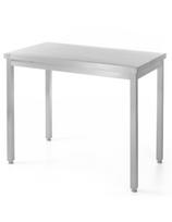Centrinis plieninis virtuvės stalviršio stalas 120x60cm - Hendi 811283